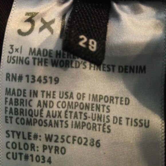 3X1 NYC Mid Rise Skinny Crop Jeans - Picture 8 of 8